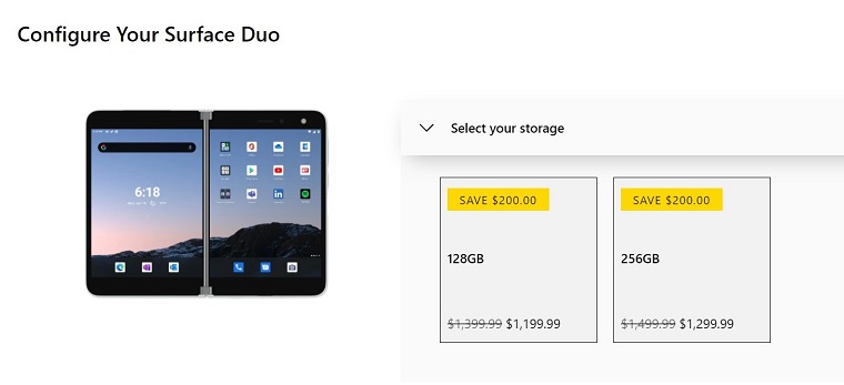 Surface Duo セール