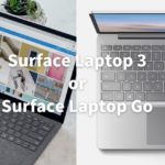 Surface Laptop Go Surface Laptop 3 比較