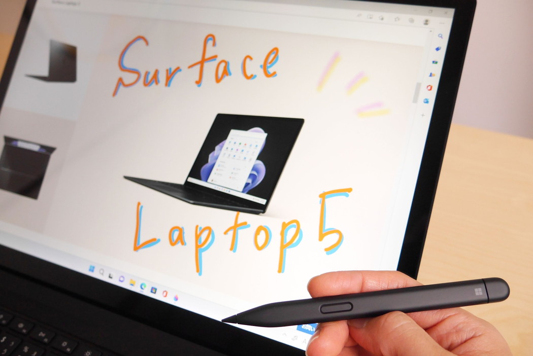 Surface Laptop 5 15インチ ディスプレイレビュー