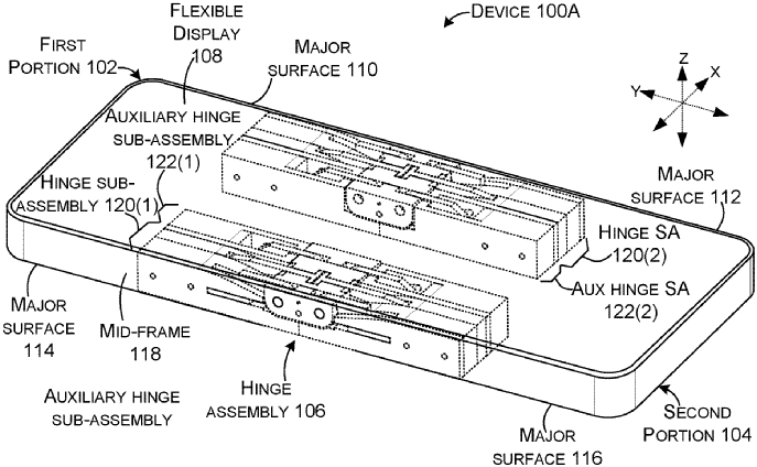 Surface Duo 3 patent