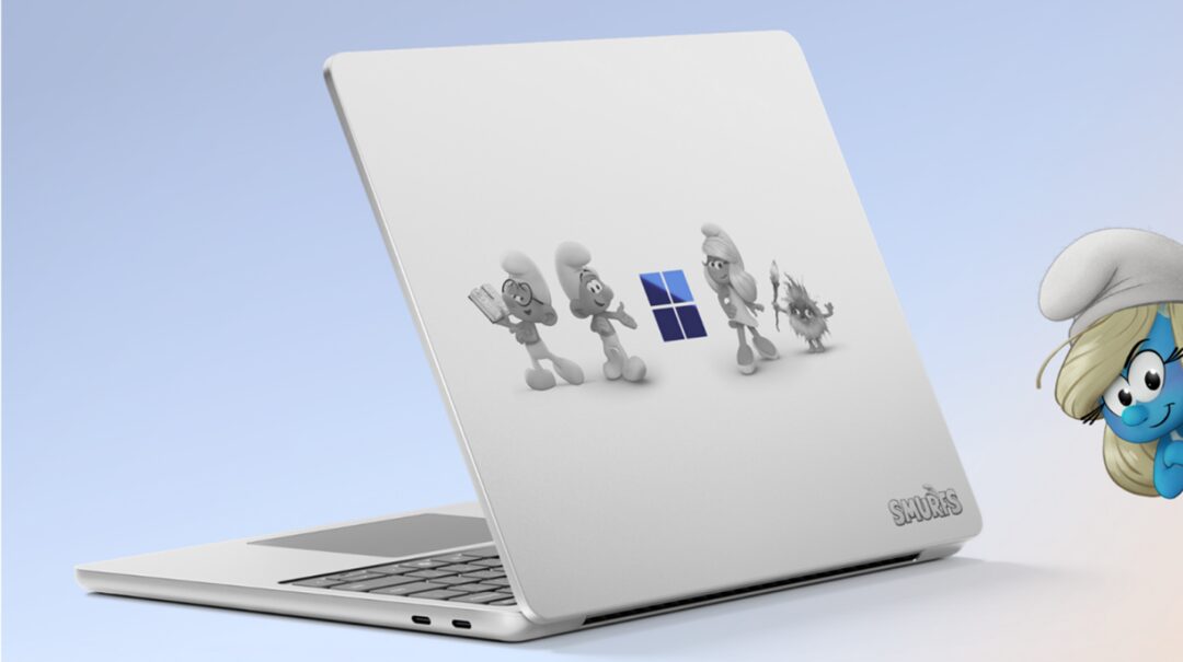 Smurface Laptop