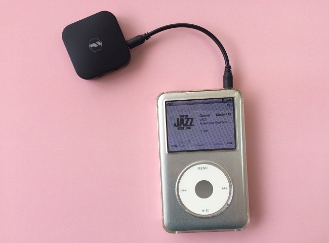 愛用のipod Classicをbluetooth化 ワイヤレスイヤホンやスピーカーで再生する 誰かさんのタメイキ