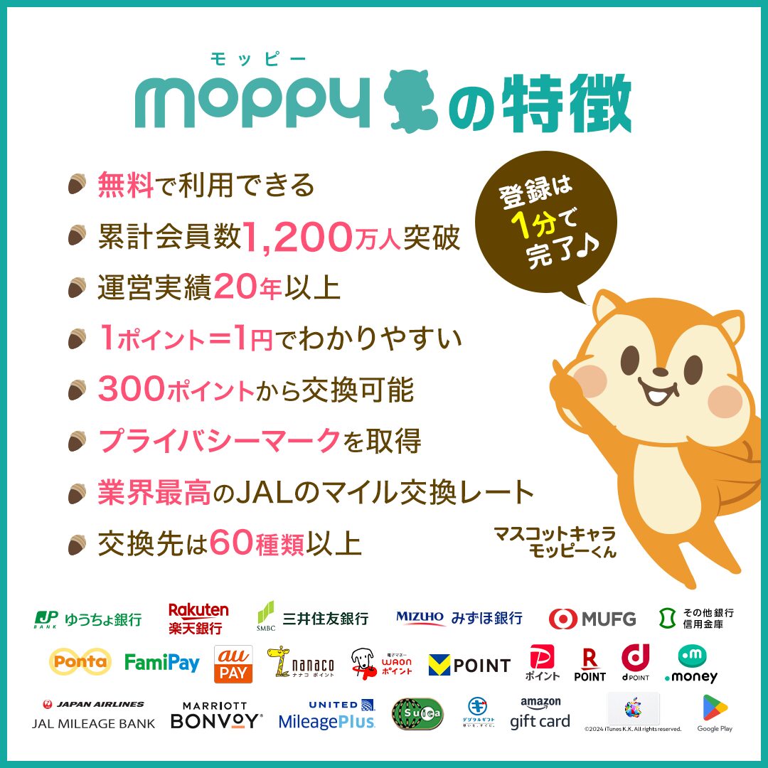 moppy ポイントサイト