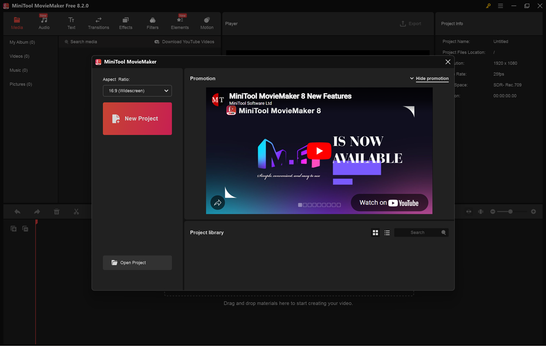 MiniTool MovieMaker