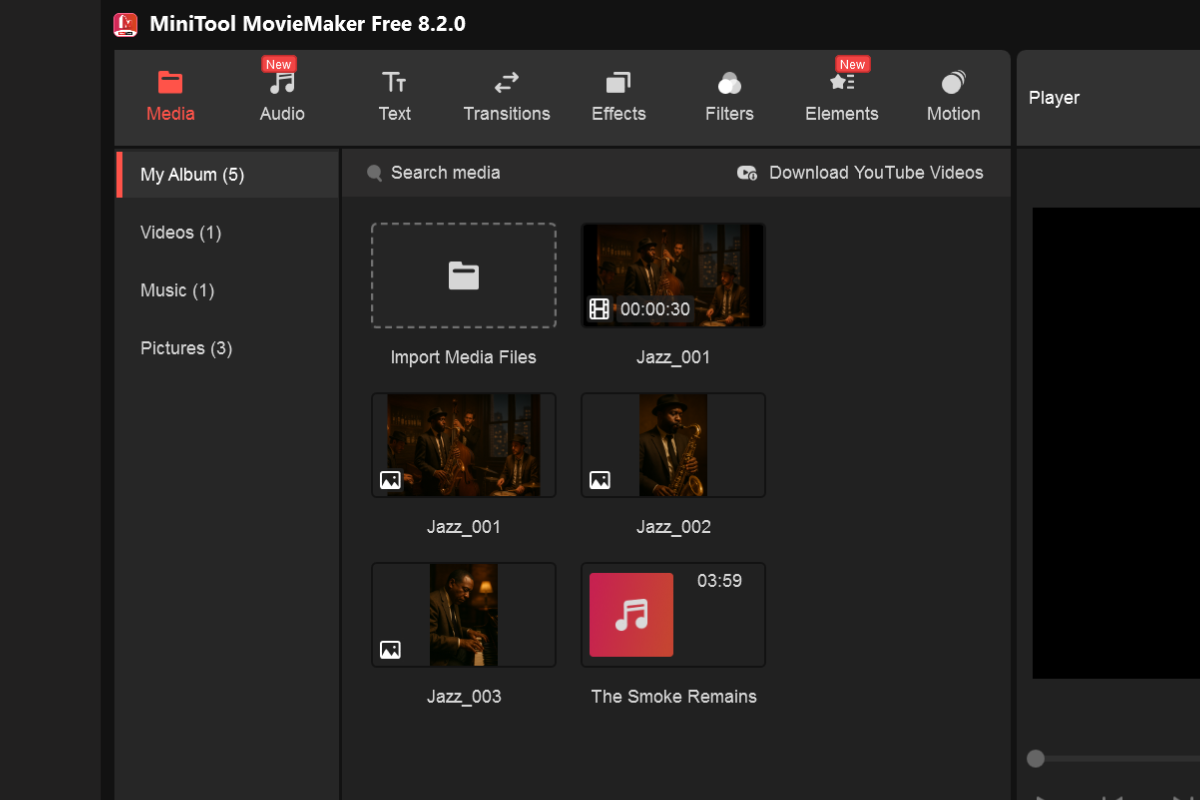 MiniTool MovieMaker