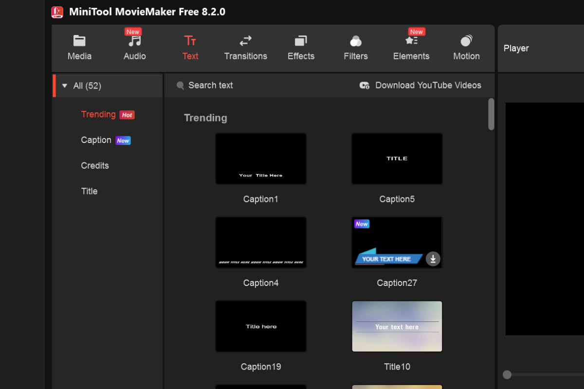 MiniTool MovieMaker