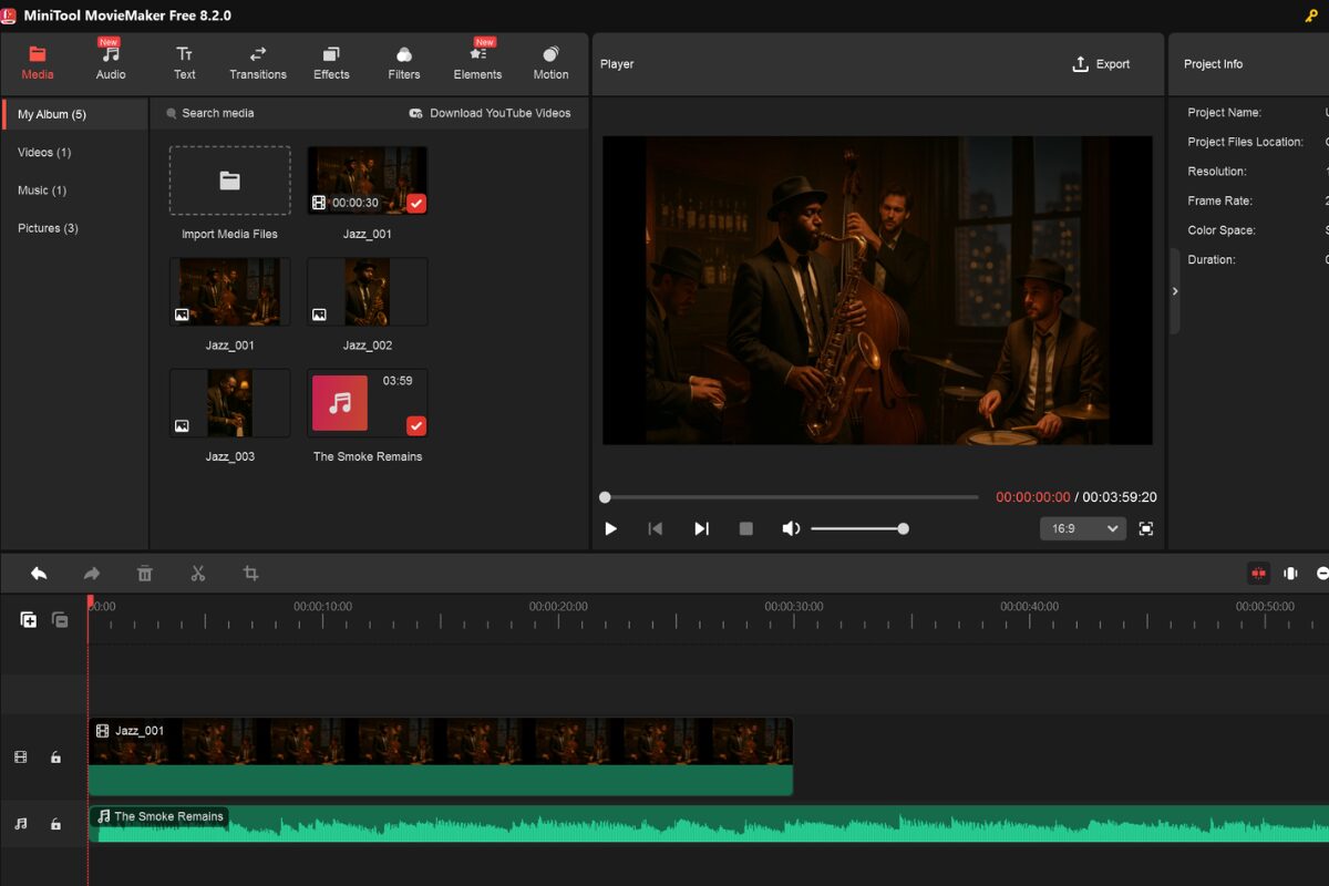 MiniTool MovieMaker