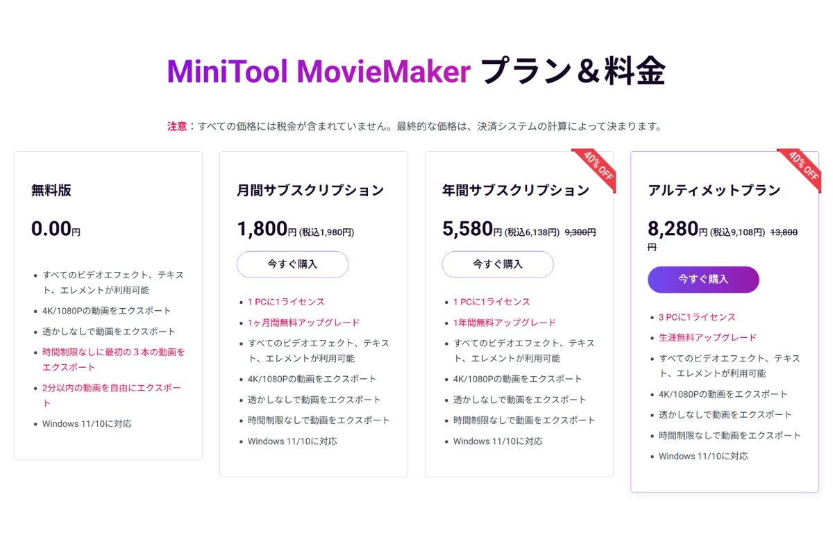 MiniTool MovieMaker